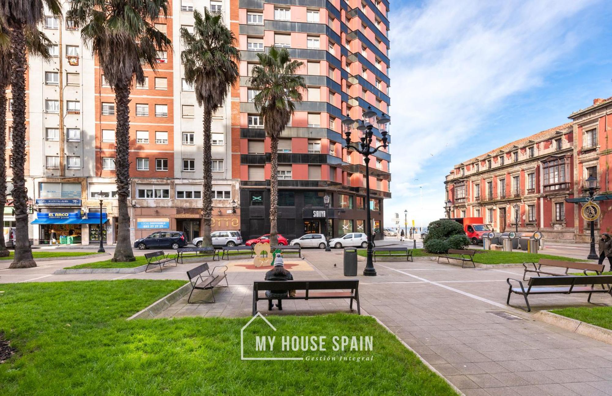 Myhousespain - Radiante Piso Junto A La Playa 기욘 외부 사진